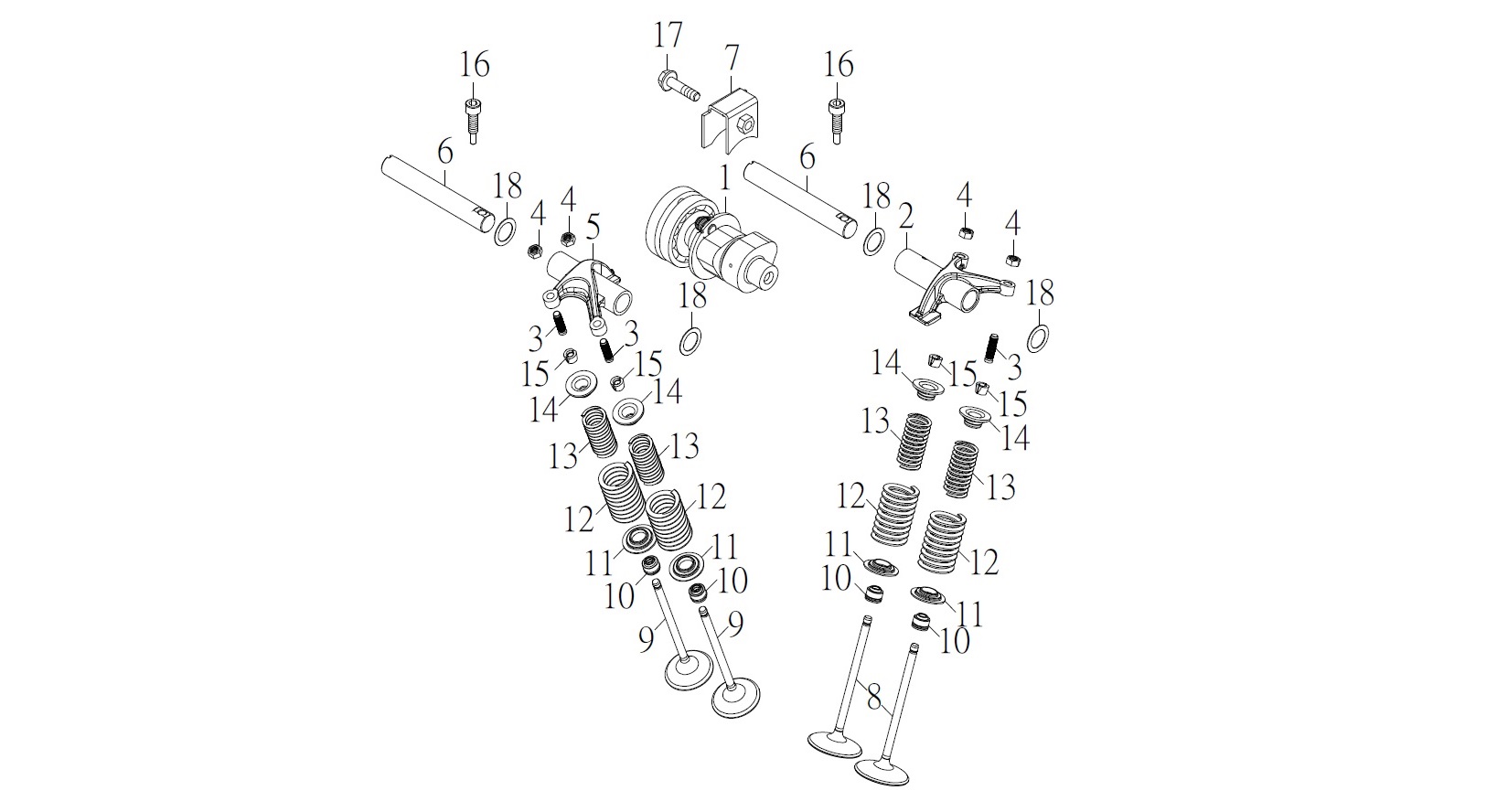 CAMSHAFT, VALVE6